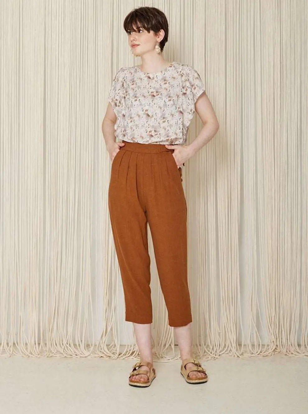 COKLUCH La Vie Blouse - Brush Agave