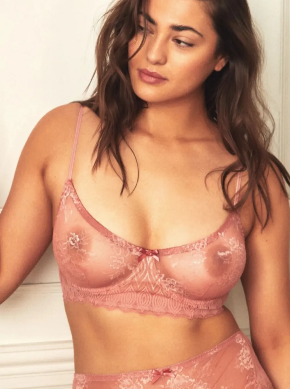 SOKOLOFF Balconette Bra - Pink